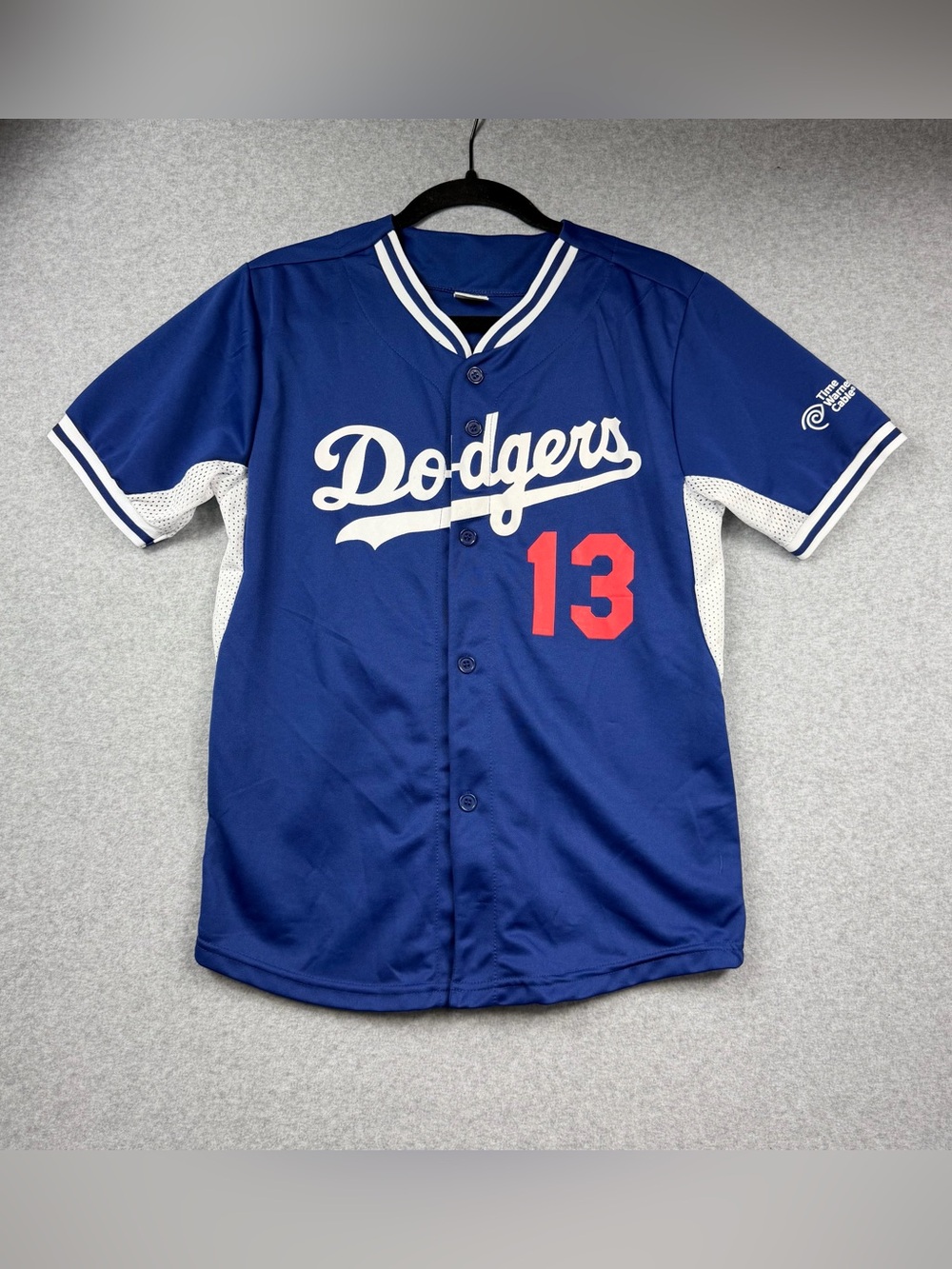 Los Angeles Dodgers Blue Jersey Hanley Ramirez #13 Youth XL